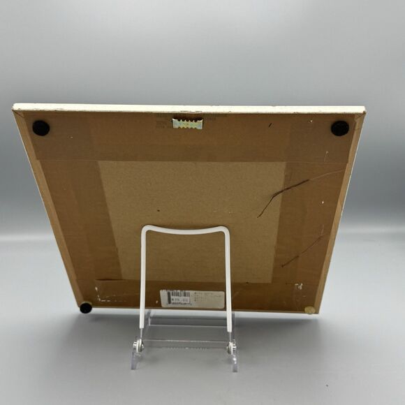 2000 Distressed Square Framed Lila Rose Bumblebee Print Cottagecore Gardens 10.5 - Picture 4 of 6